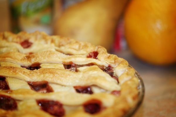 Holiday Pear Pie